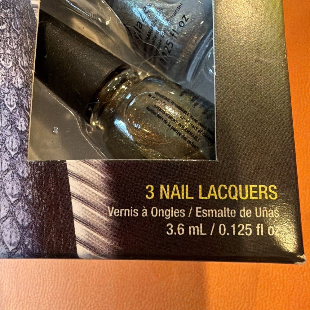 China Glaze Mini Serpentine Myth Understood 3 mini bottles. New in Box 1.25 oz - Picture 2 of 5